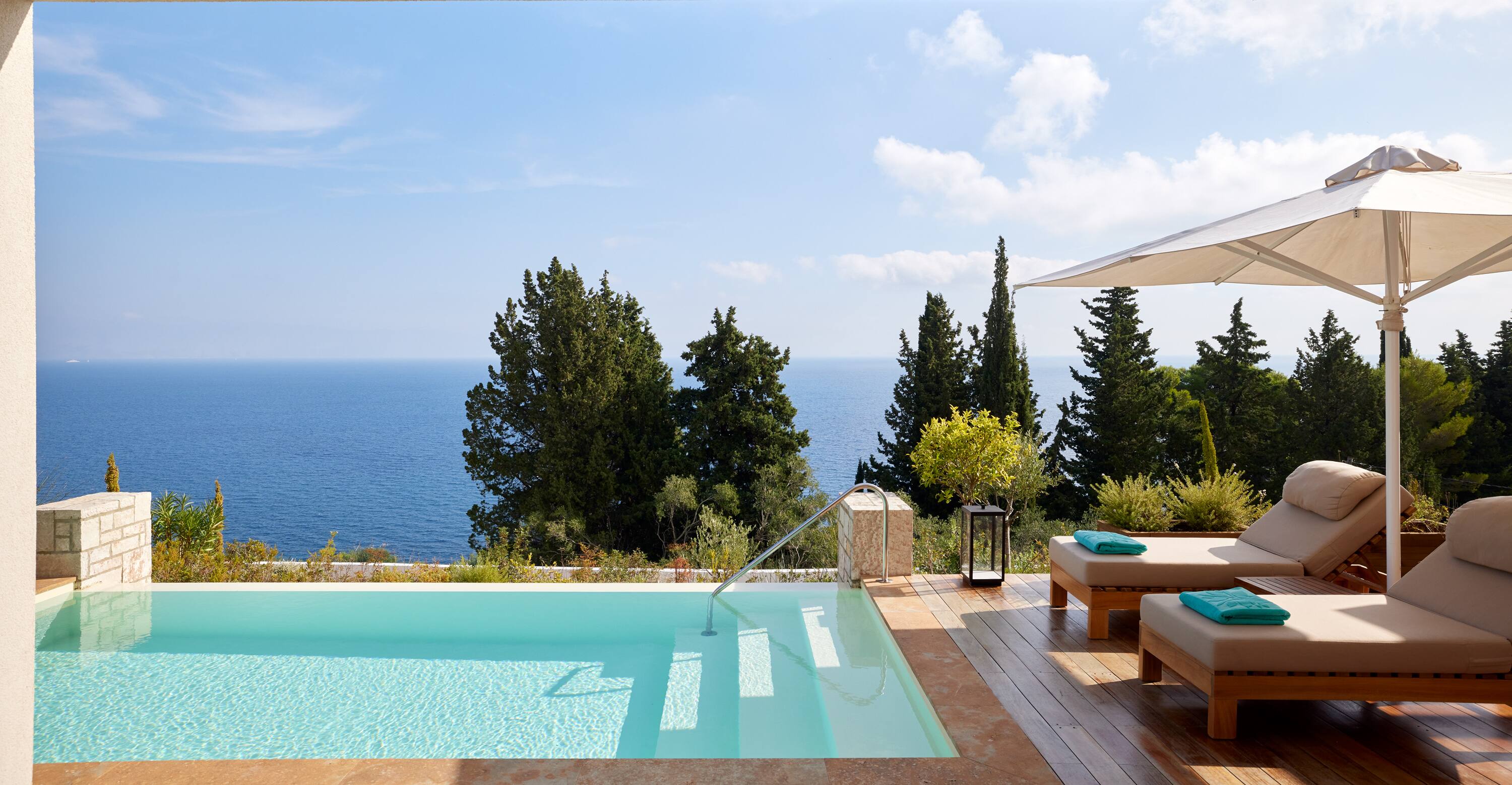 ionian sea view two bedroom pool villa